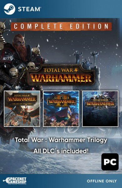 Total War: Warhammer Trilogy + DLC Steam [Offline Only]